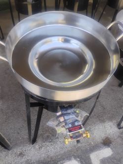 Comall de acero vase alta y quamador 3pc set Neavo 120