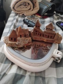 Wooden vintage carving