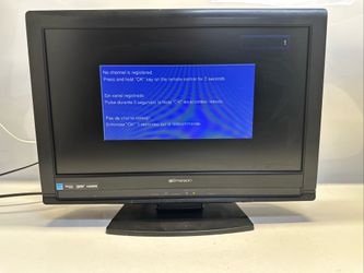 Emerson Funai LC220EM1 22” 720p LCD TV HDMI No Remote