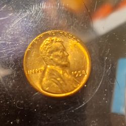 RD 1958 BU Wheat Penny. 