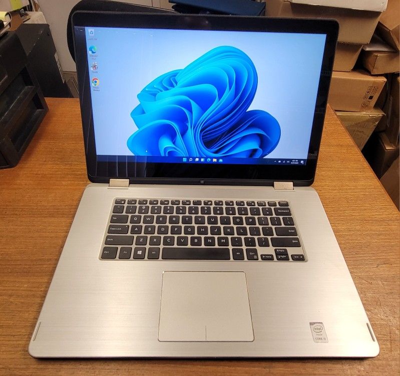 Fixed Price: Dell Inspiron 7558 Touch 2-in-1 15.6" Laptop Core i5/ 8GB / 500GB HDD Win 11 #8369