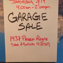 Garage Sale