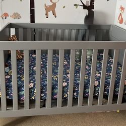 Gray Crib-free