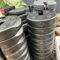 Canopy Tent Weights Anchor Stackable Umbrella Leg Wind Stand Price is Per Weight