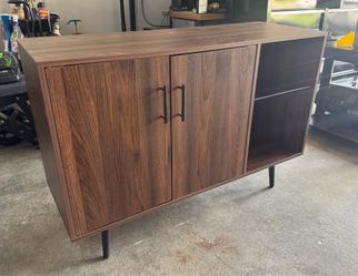 Mid-century modern console table