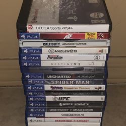PlayStation 4 Video Game Collection PS4