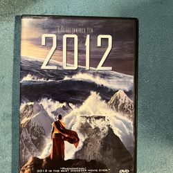 DVD used product no issues 2012 movie