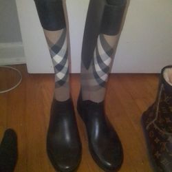 Burberry Rubber Rain Boots