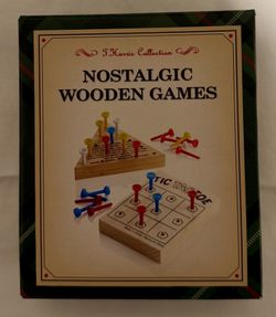 Nostalgic Wooden Games Set