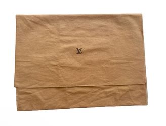 Louis Vuitton Flap Envelope Style Dust Bag 17.5” W x 13” H