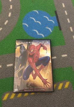 Spiderman 3 dvd