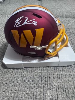BRIAN ORAKPO SIGNED Autograph Washington Commanders Mini Helmet-GTSM Coa Sticker