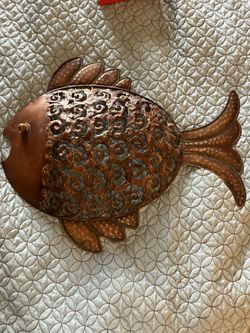 Metal Fish For Hanging 