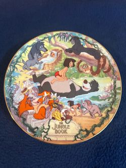 Vintage Disney’s Musical Memories "The Jungle Book" Collectible Plate