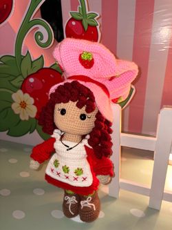 Strawberry Shortcake Crochet 🧶 ❤️