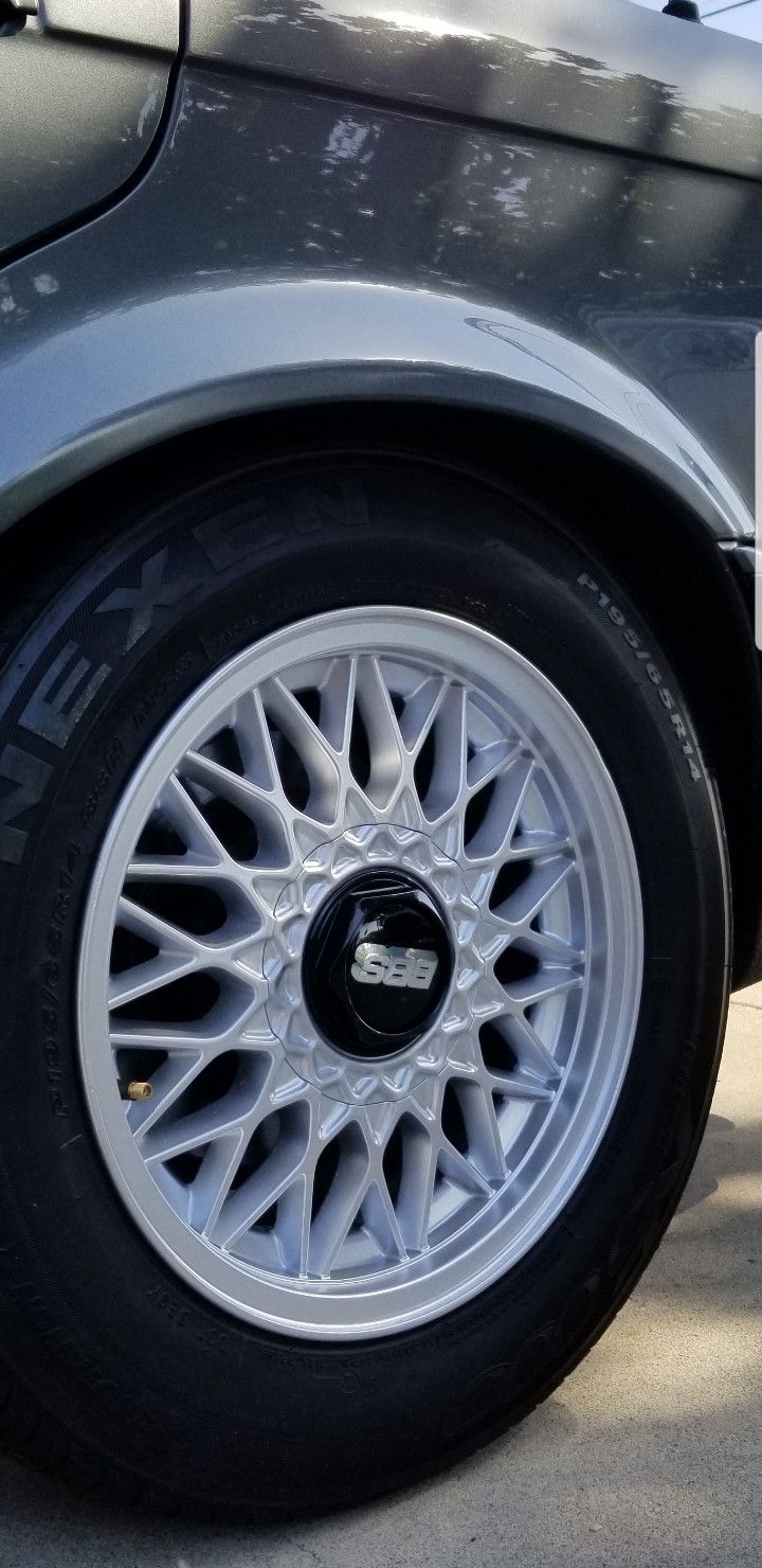 BMW e30 BBS wheels (restored) 4x100