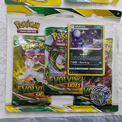 Evolving Skies Blister Packs