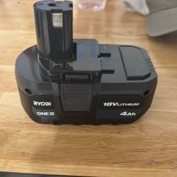 Ryobi 18v Battery 
