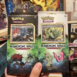 Knock Out collection (Tyranitar Lucario)