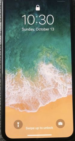 IPhone X 256GB - AT&T - Excellent condition