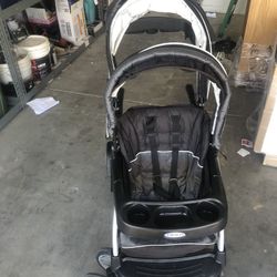 Graco double stroller.