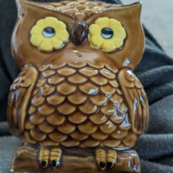 Vintage MCM Owl Napkin Holder