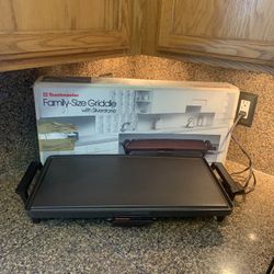 Vintage Extra Large ToastMaster Griddle/works