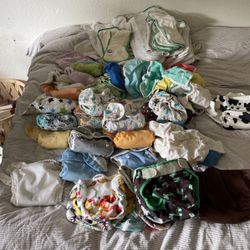 Large Cloth Diaper Lot