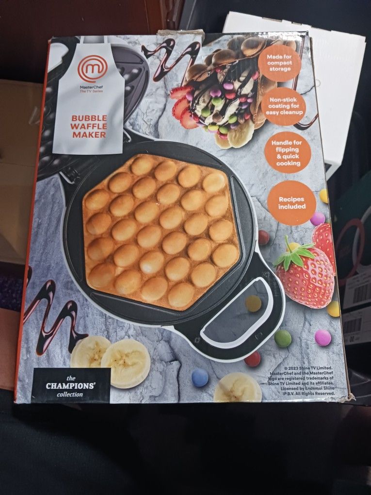 MasterChef Bubble Waffle Maker