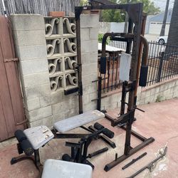 Squat And Weight Bench