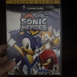 SONIC HEROES GAMECUBE