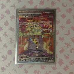 Pokemon Cards Temporal Forces Raging Bolt Ex Sir