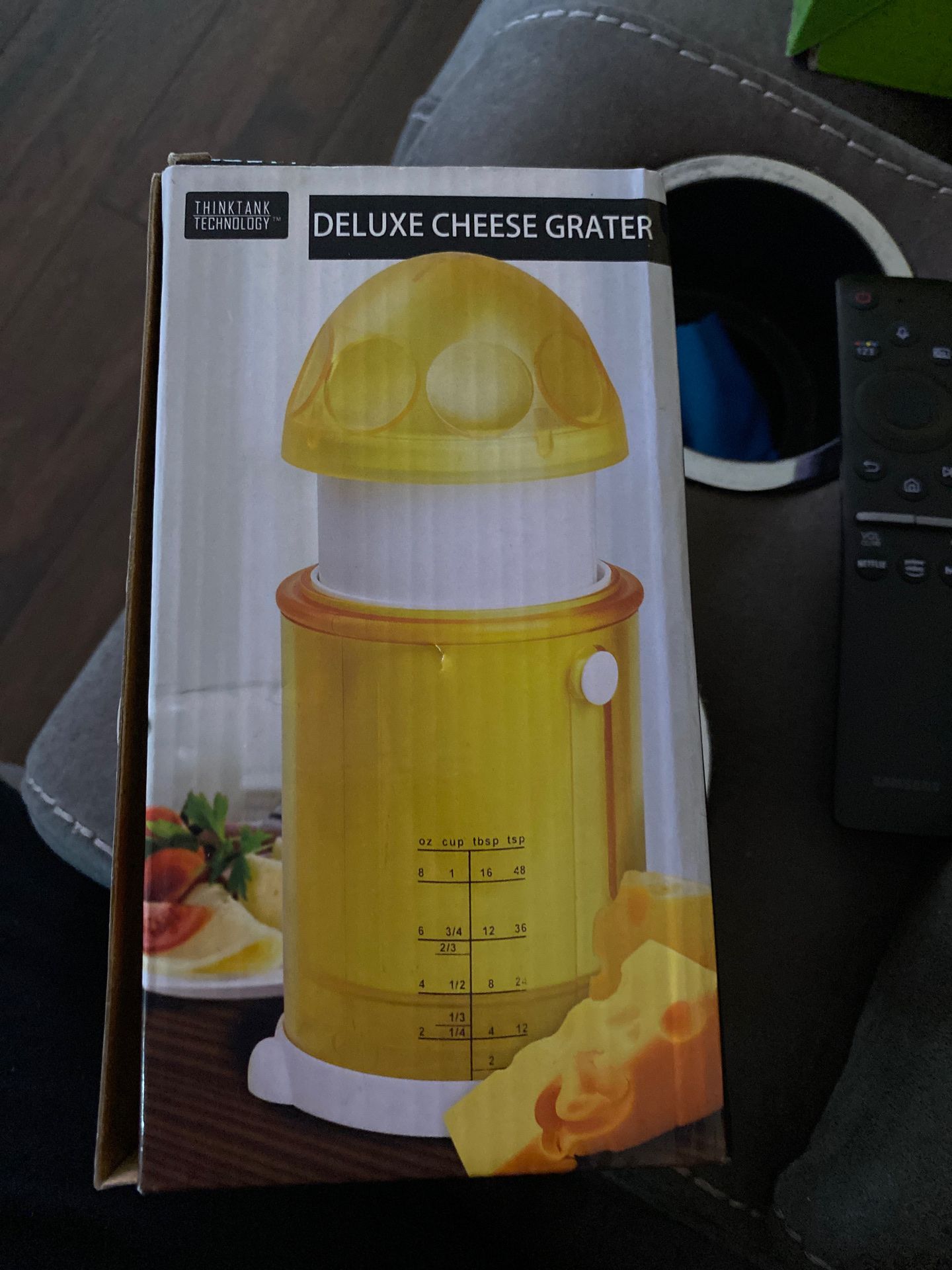 Deluxe cheese grater.
