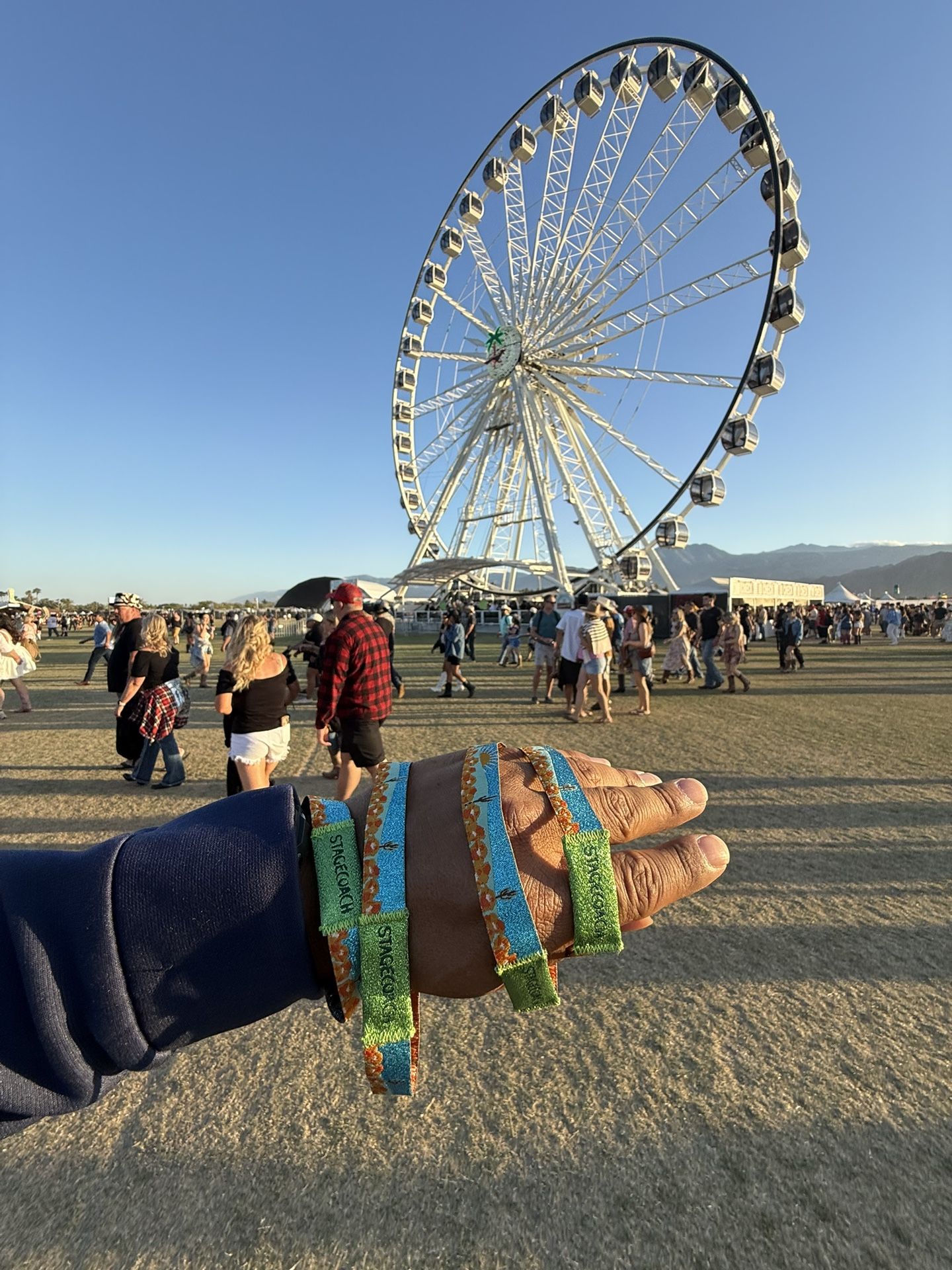 4x Stagecoach 2025 3-Day Wristband SATURDAY/SUNDAY PORTION - $350 Each