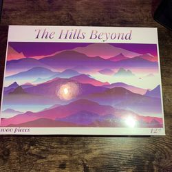 Bgraamiens Puzzle-The Hills Beyond-1000 Pieces Color Challenge Jigsaw Puzzles
