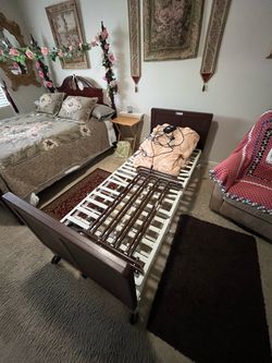 Electric Hospital Bed with Side Rails