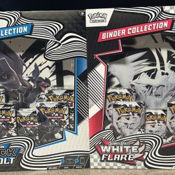 Black Bolt And White Flare Binder Collection