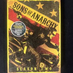 Sons of Anarchy: Season Two (DVD, 2010, 4-Disc Set) New Sealed