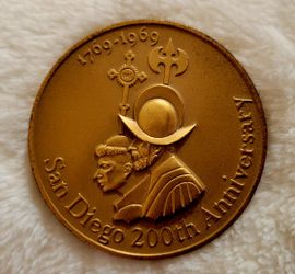 San Diego 200th Anniversary Medallion