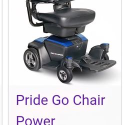 Pride Go-Chair Travel/ Portable  Power wheelchair 