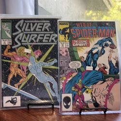 Lot of 2 Marvel Vintage Comics Spider-Man