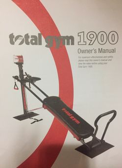 Total gym 1900 new