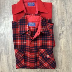 Vintage Women’s Pendleton Button UPS 