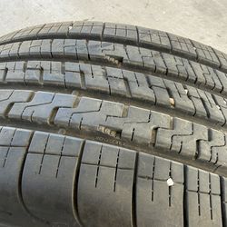 2 tires - 215/45 R18