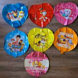 Paw Patrol Foil Balloons