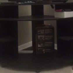Corner entertainment center