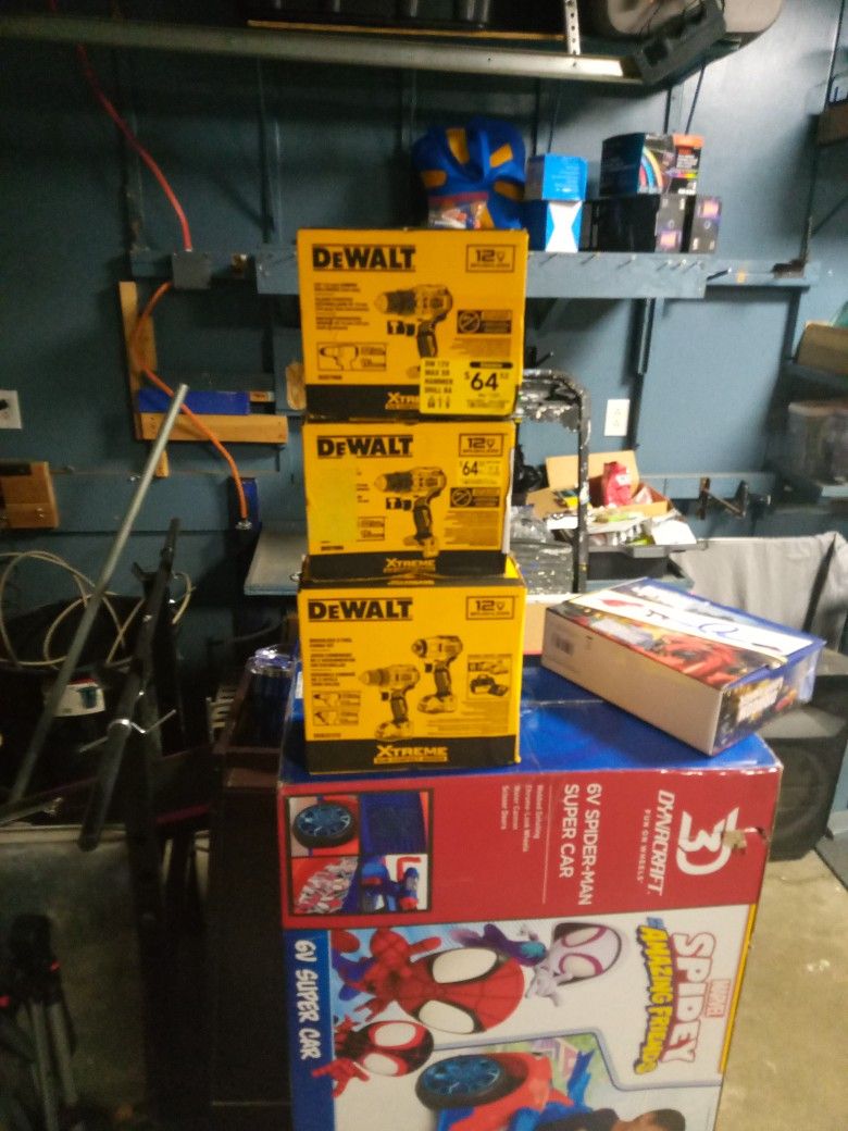 Brushless 2 Tool Combo Kit Plus Two Drills Seperate
