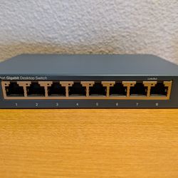 8-Port Gigabit Ethernet Network Switch