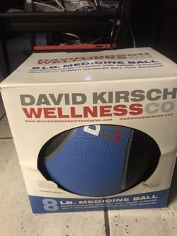David Kirsch 8 lb. Medicine Ball