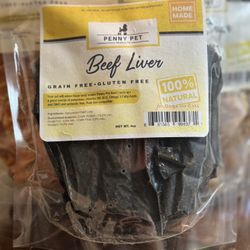 Beef Liver And Beef Heart DoG Treats By Penny Pet 
